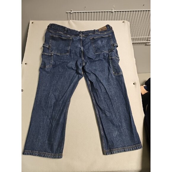 Duluth Trading Carpenter Jeans Men's Size 48x30 Ballroom Relaxed Fit Denim - Picture 1 of 5